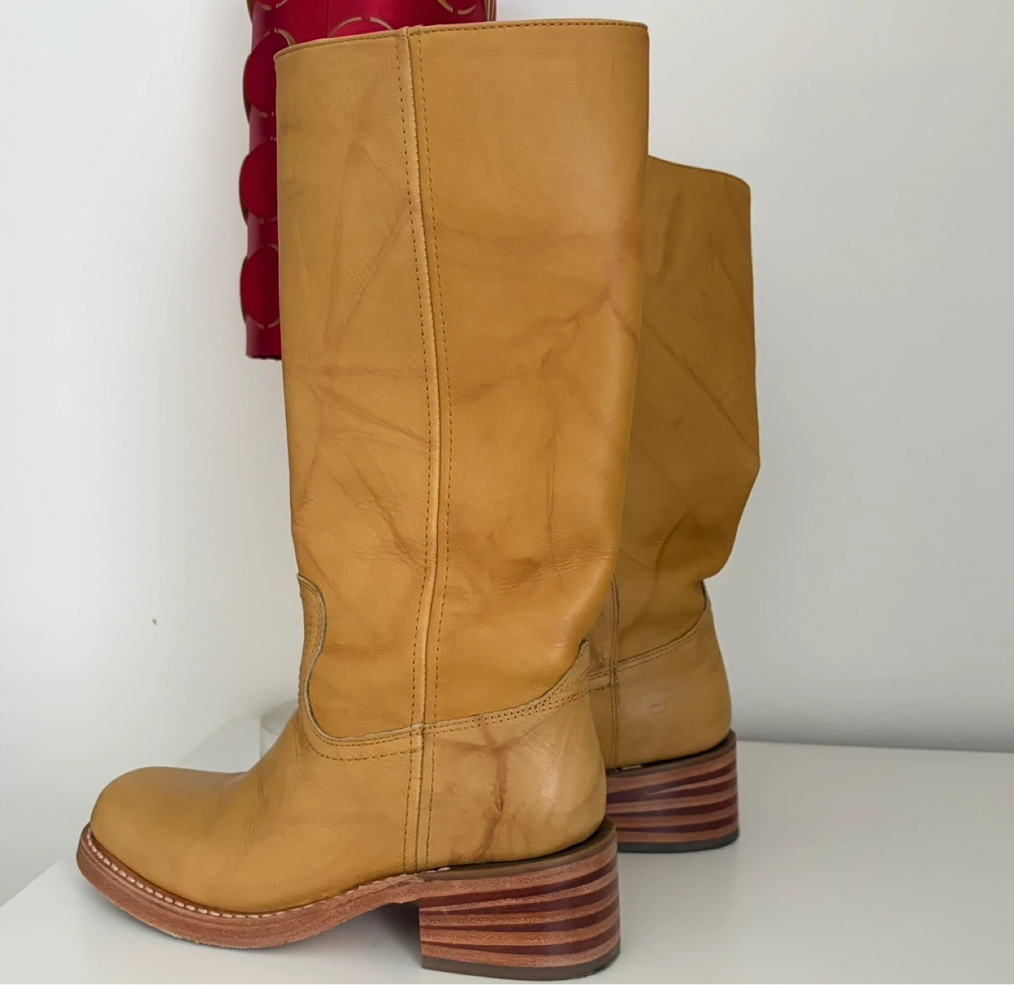 Frye Campus 14L Leather Boots