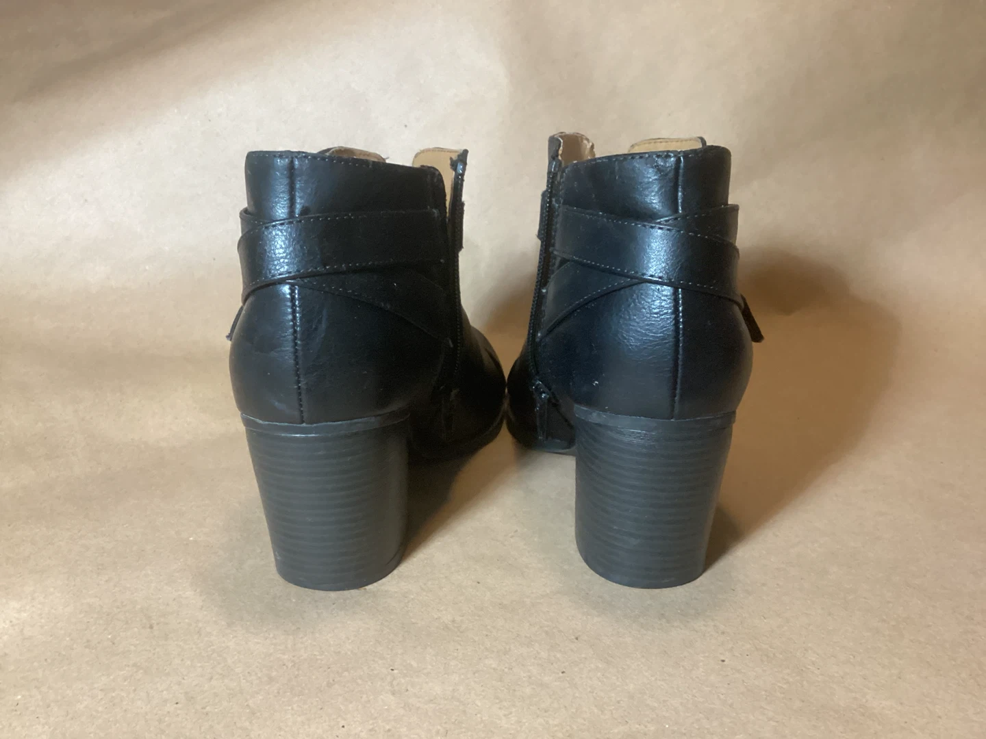 Black Heeled Ankle Boots - photo 4