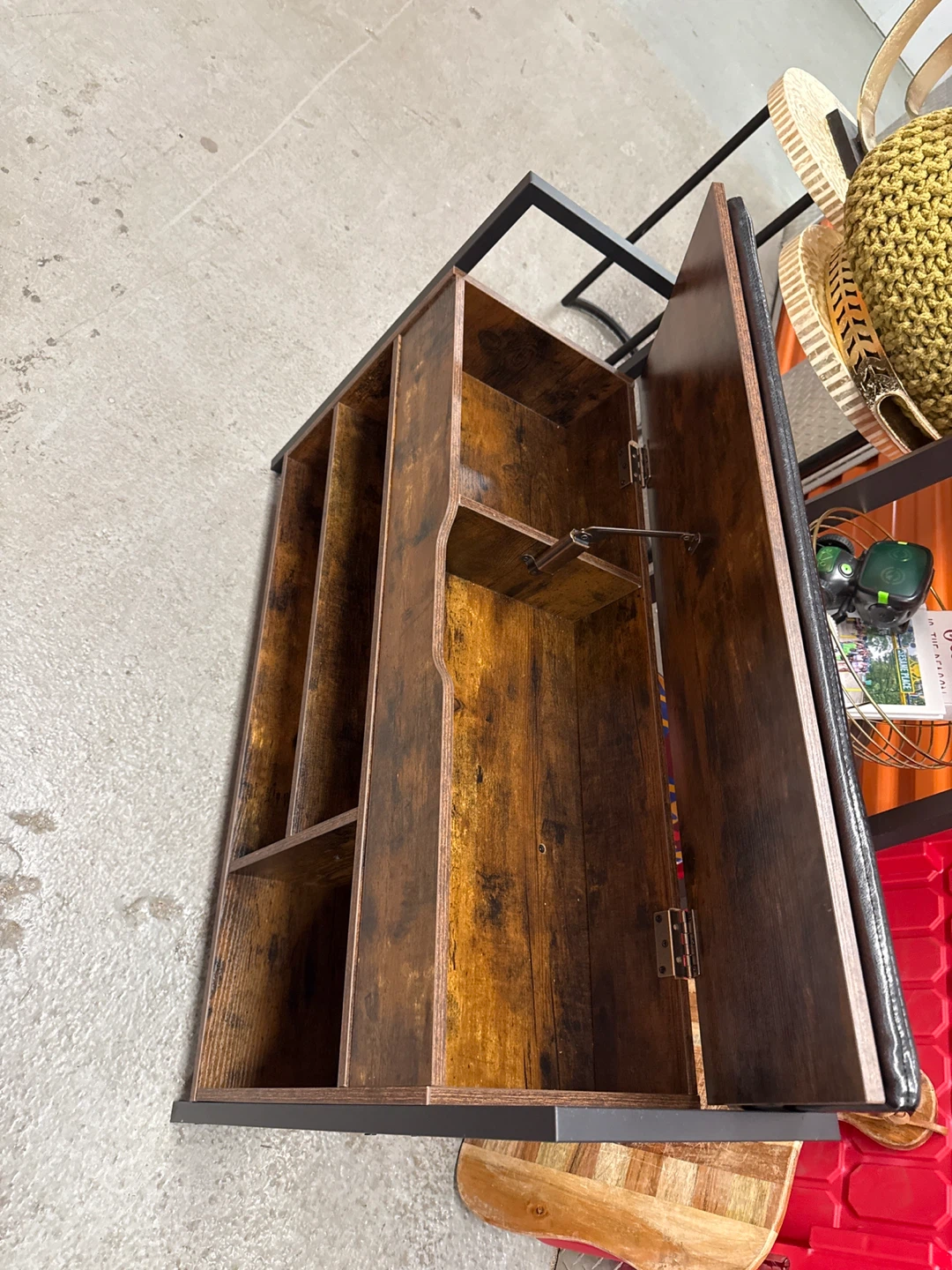 Entryway Bench with Storage - photo 2