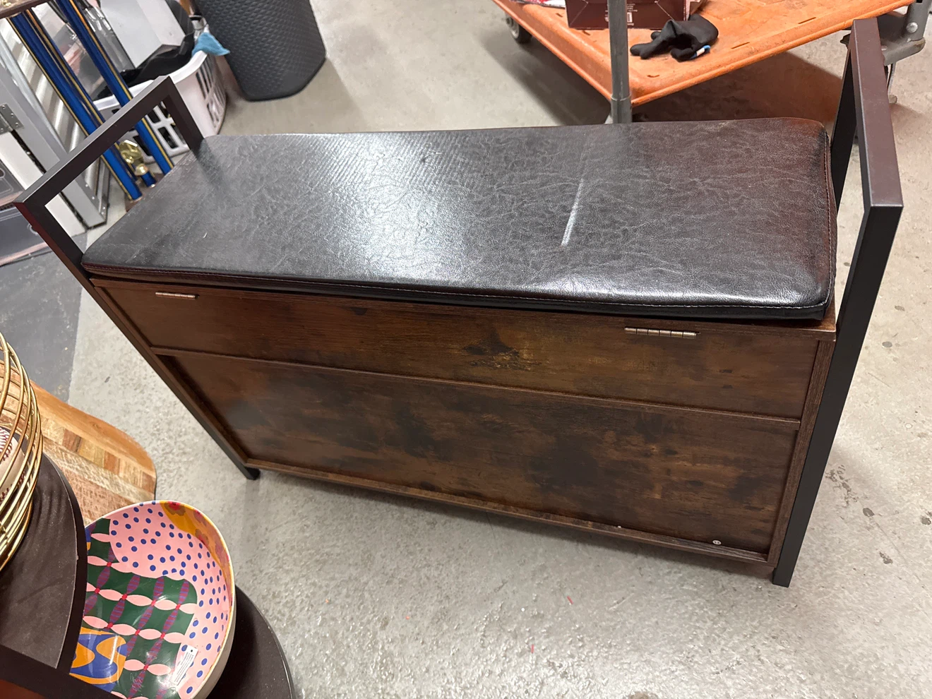 Entryway Bench with Storage - photo 5