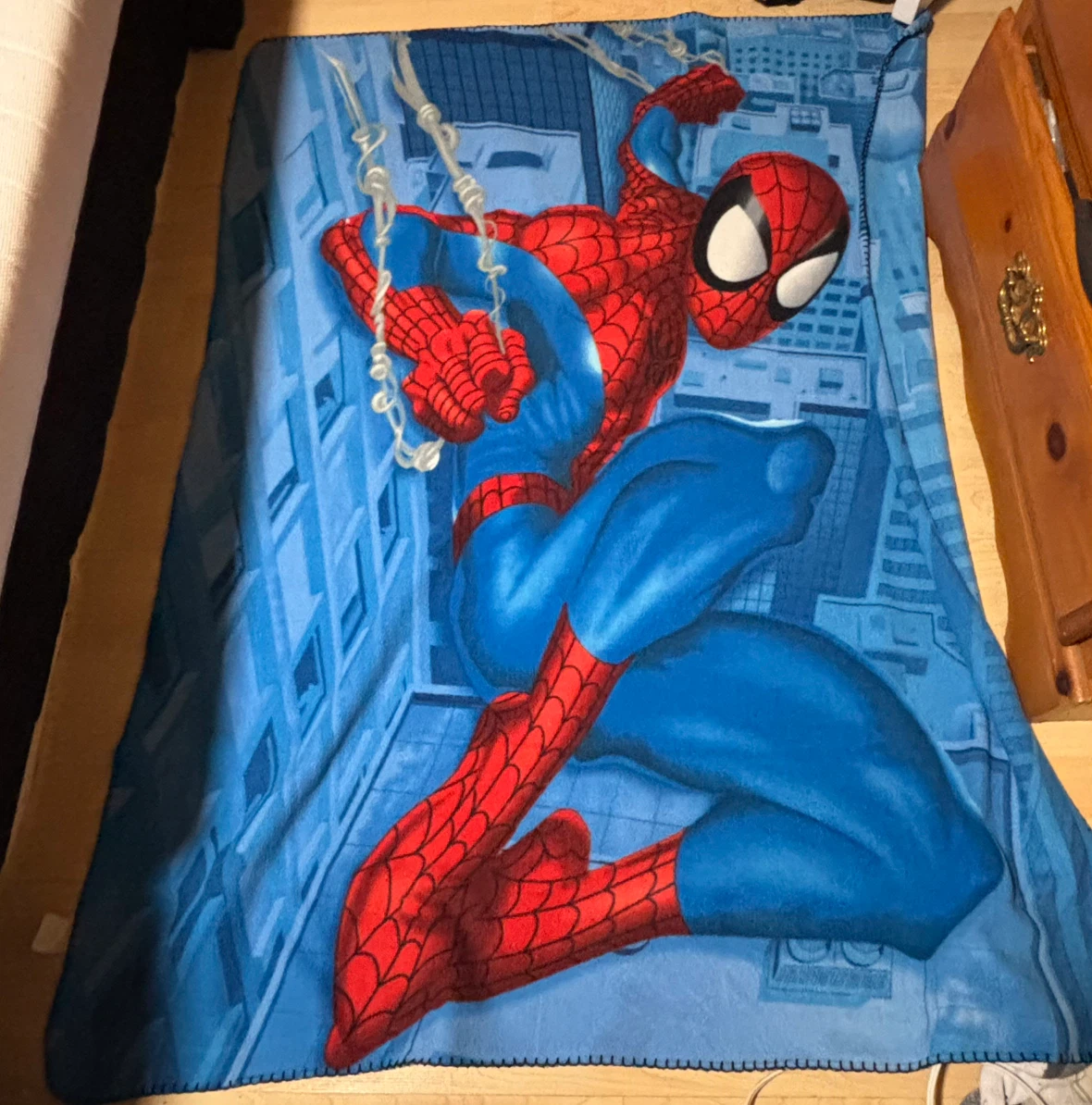 Spider-Man kids blanket