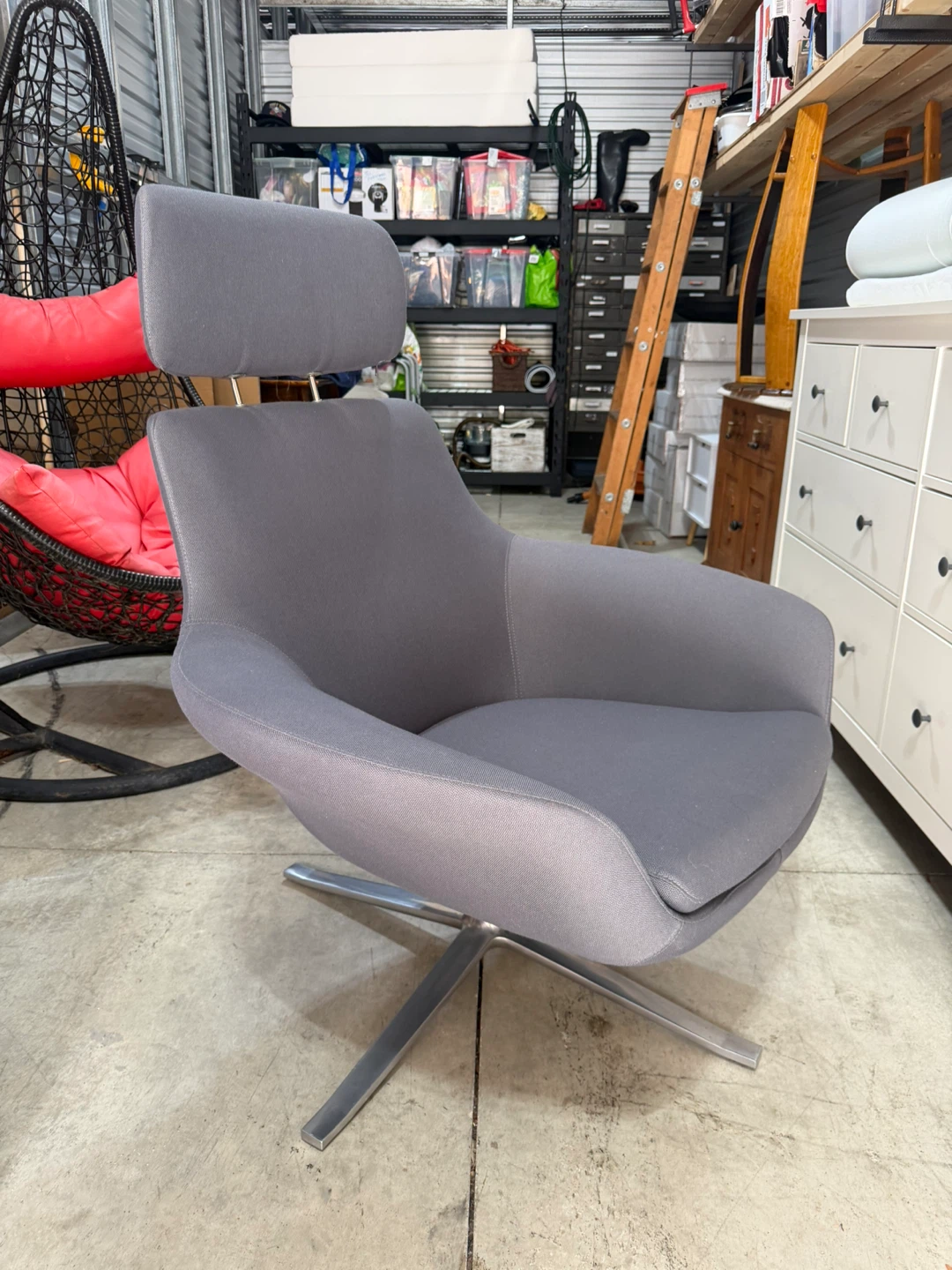 Steelcase swivel armchair - photo 3