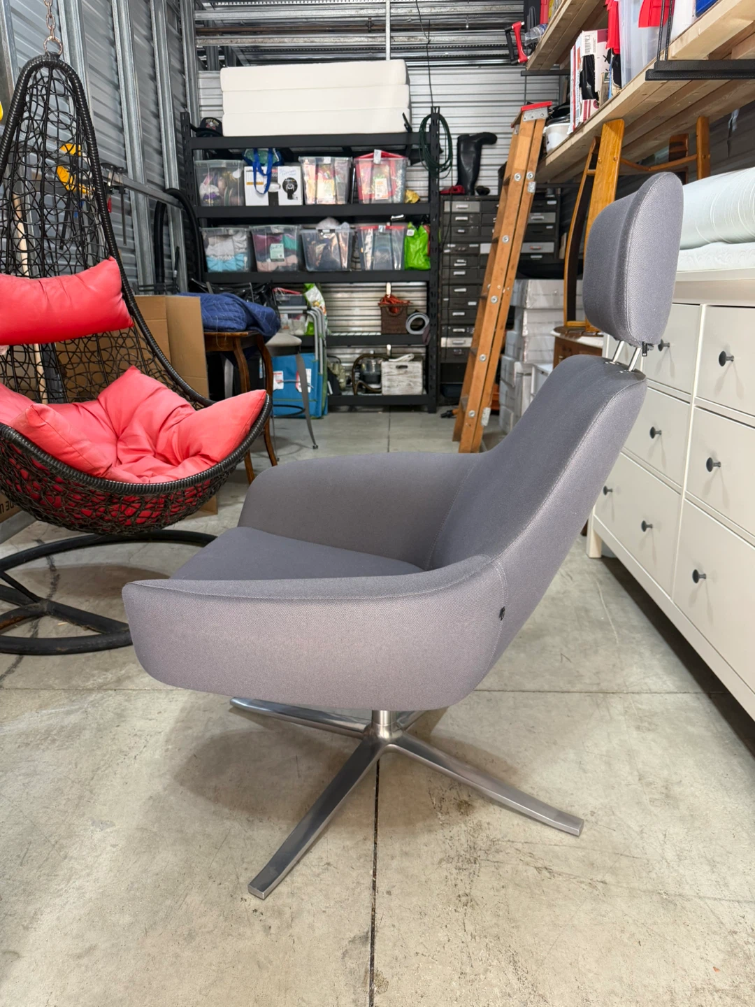 Steelcase swivel armchair - photo 4