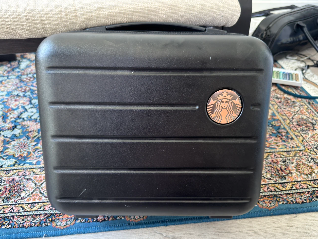 Starbucks Black Travel Case / Toiletry Bag - photo 3