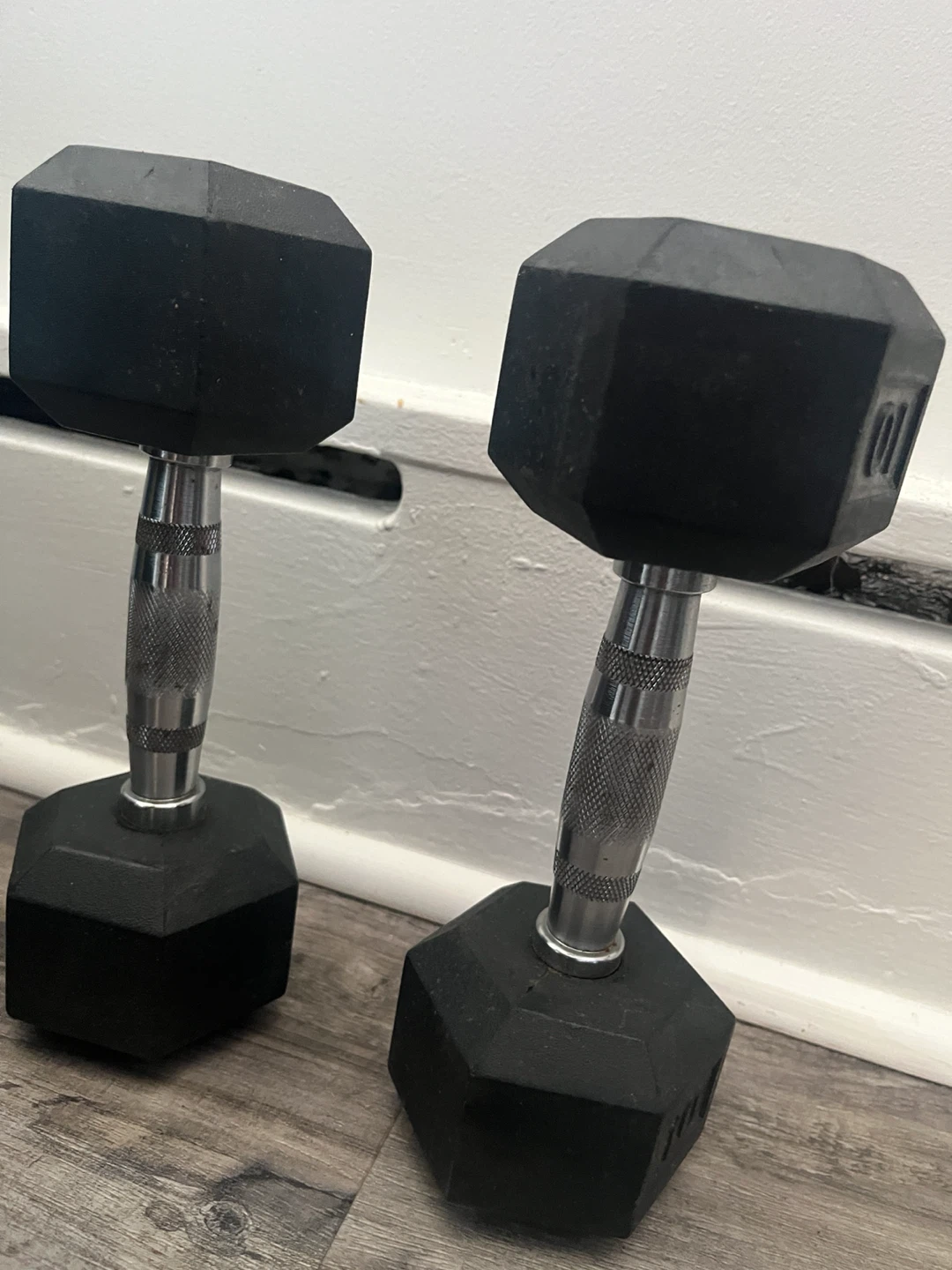 Pair of 10lb Dumbbells - photo 2