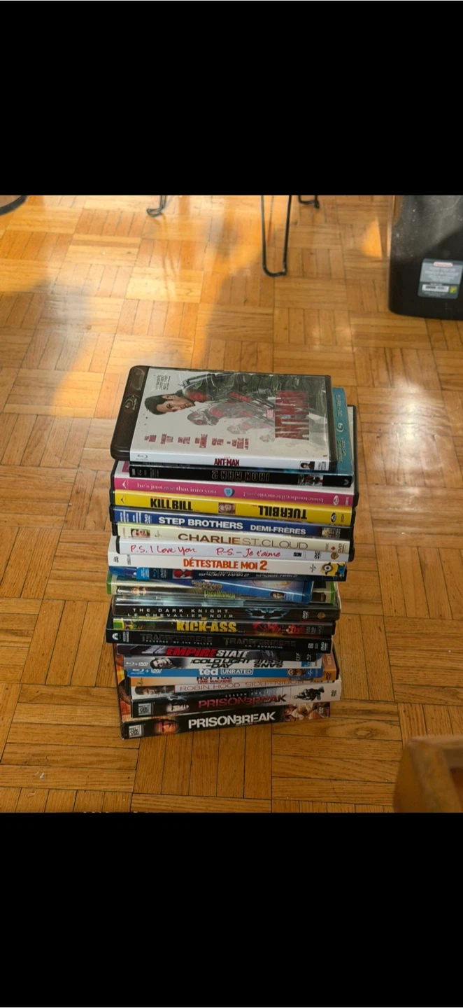Assorted DVD and Blu-ray Movie Collection