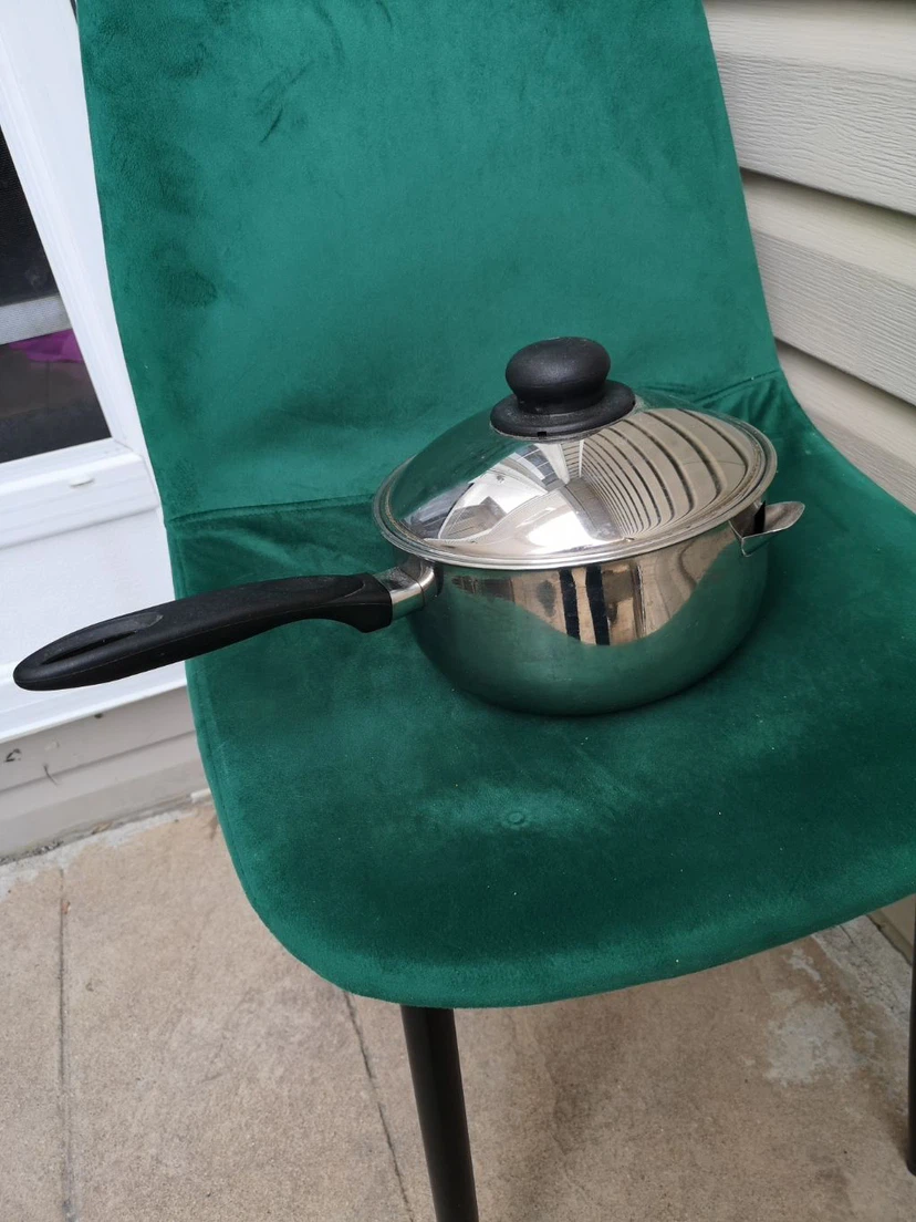 Stainless Steel Saucepan with Lid