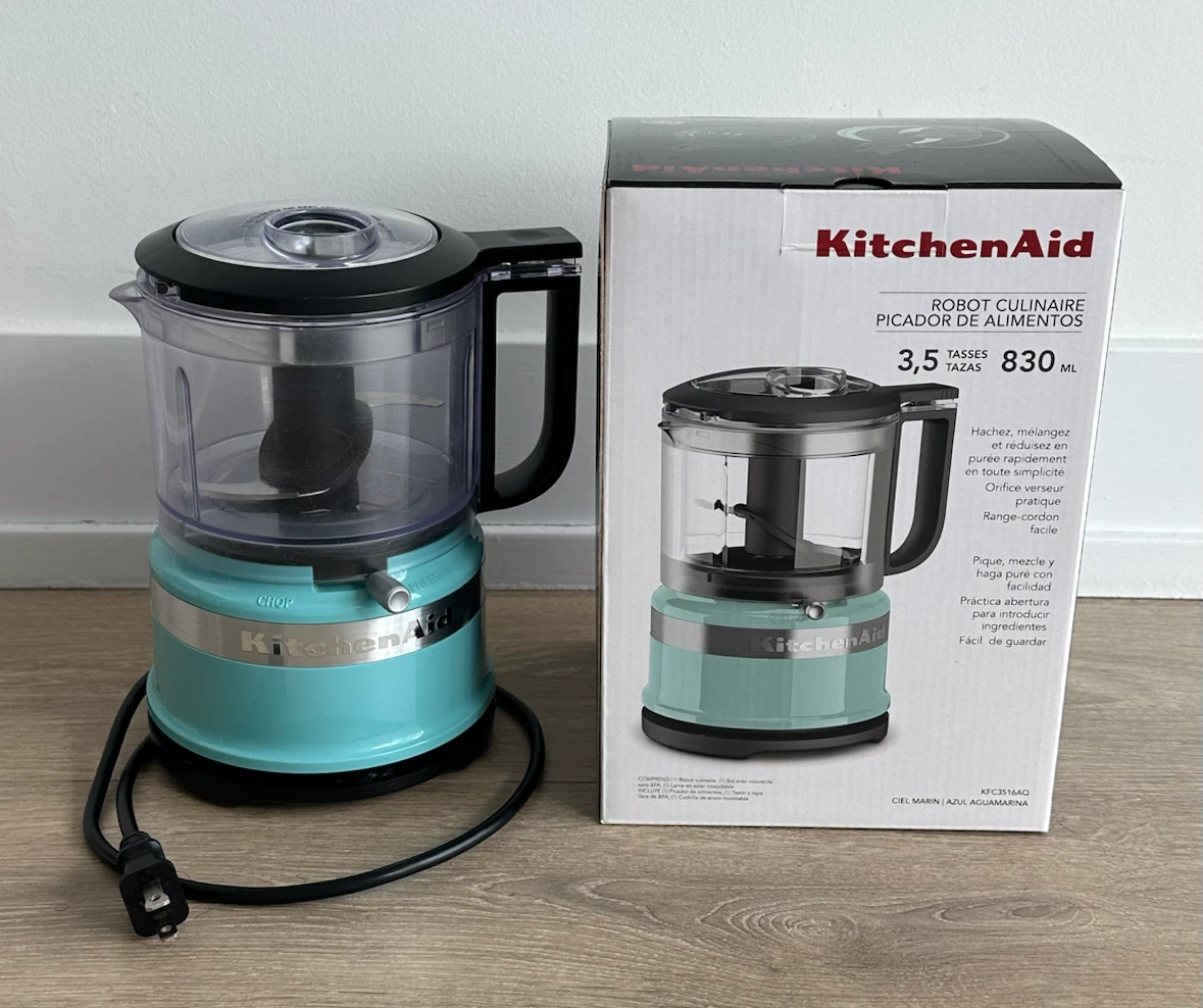 KitchenAid 3.5 Cup Food Processor - Aqua Sky