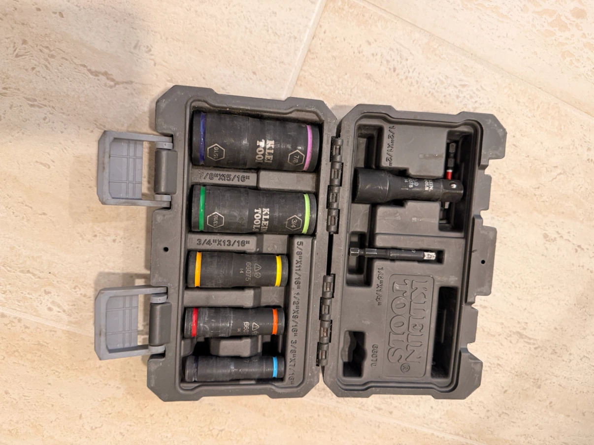Klein Tools Flip Impact Socket Set