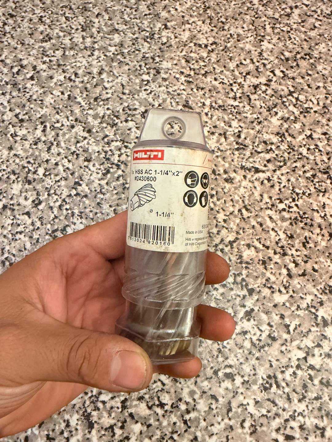 Hilti 1-1/4" HSS AC Annular Cutter - photo 3