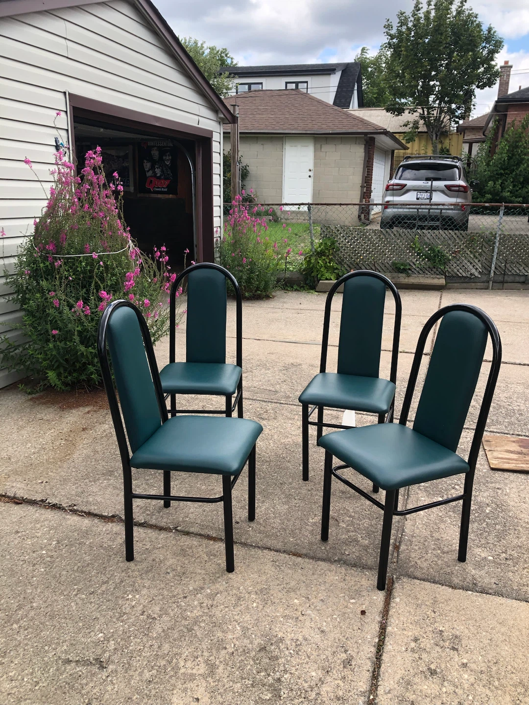 Four dining chairs- kitchen chairs