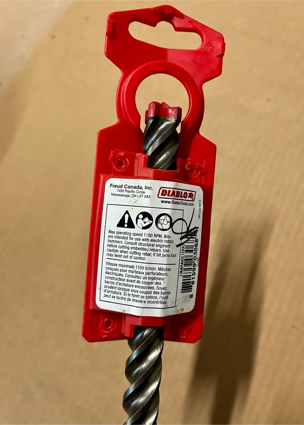 🇩🇪 NEW Diablo Rebar Demon SDS Hammer Bit 5/8" x 8" x 13" - photo 3
