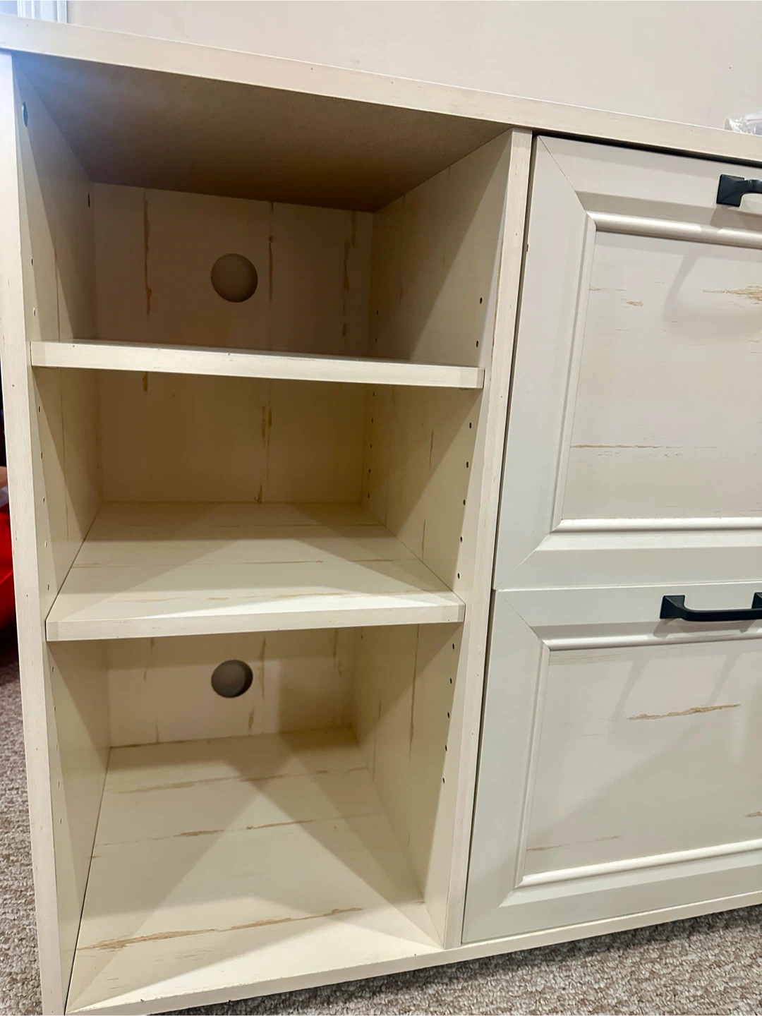 Filing Storage Cabinet with Shelves and Drawers - photo 3