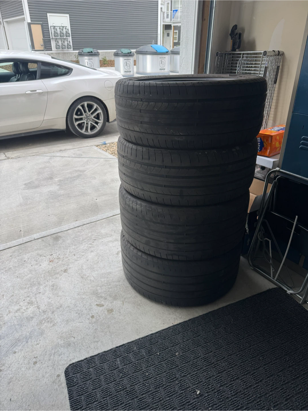 295/40R20 and 265/40/20 Goodyear Eagle F1 Tires (Set of 4)