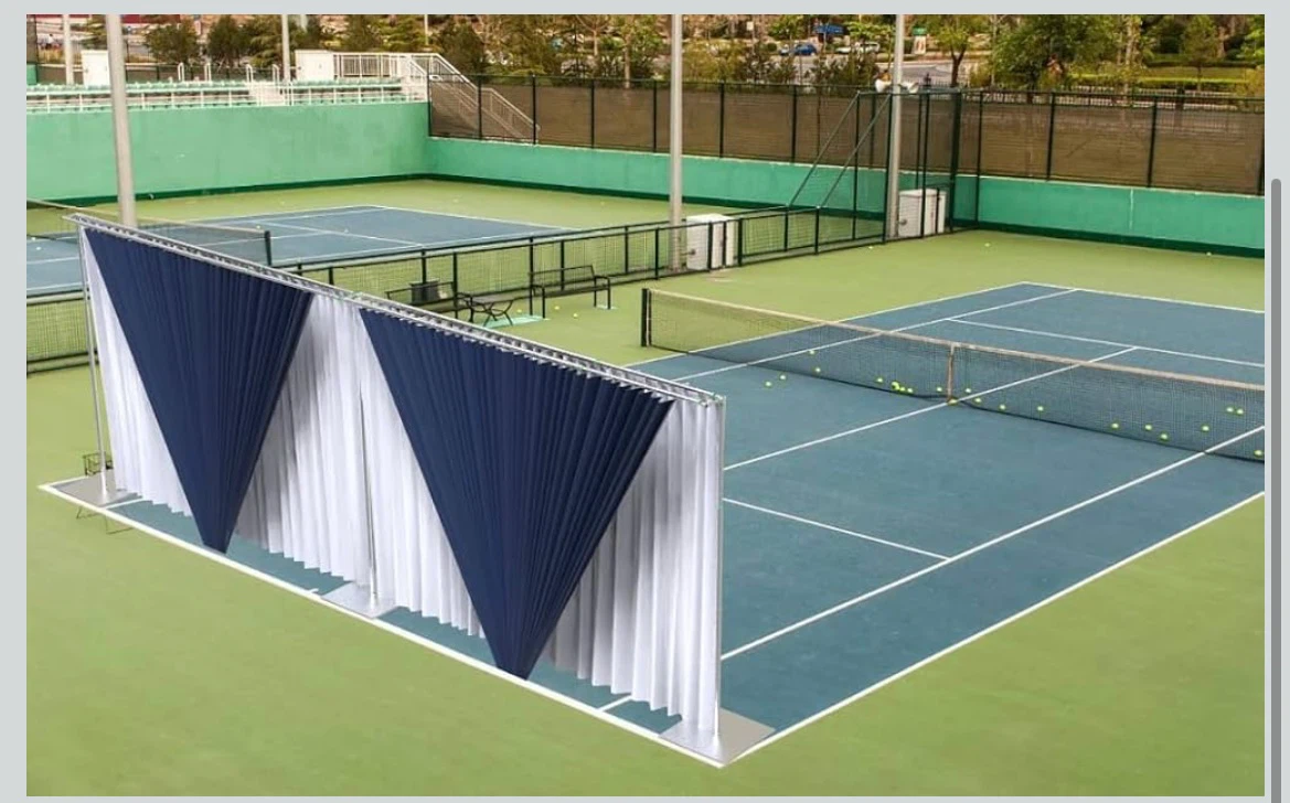 Adjustable Tennis Court Windscreen and Privacy Screen - photo 3