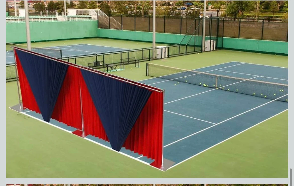 Adjustable Tennis Court Windscreen and Privacy Screen - photo 5
