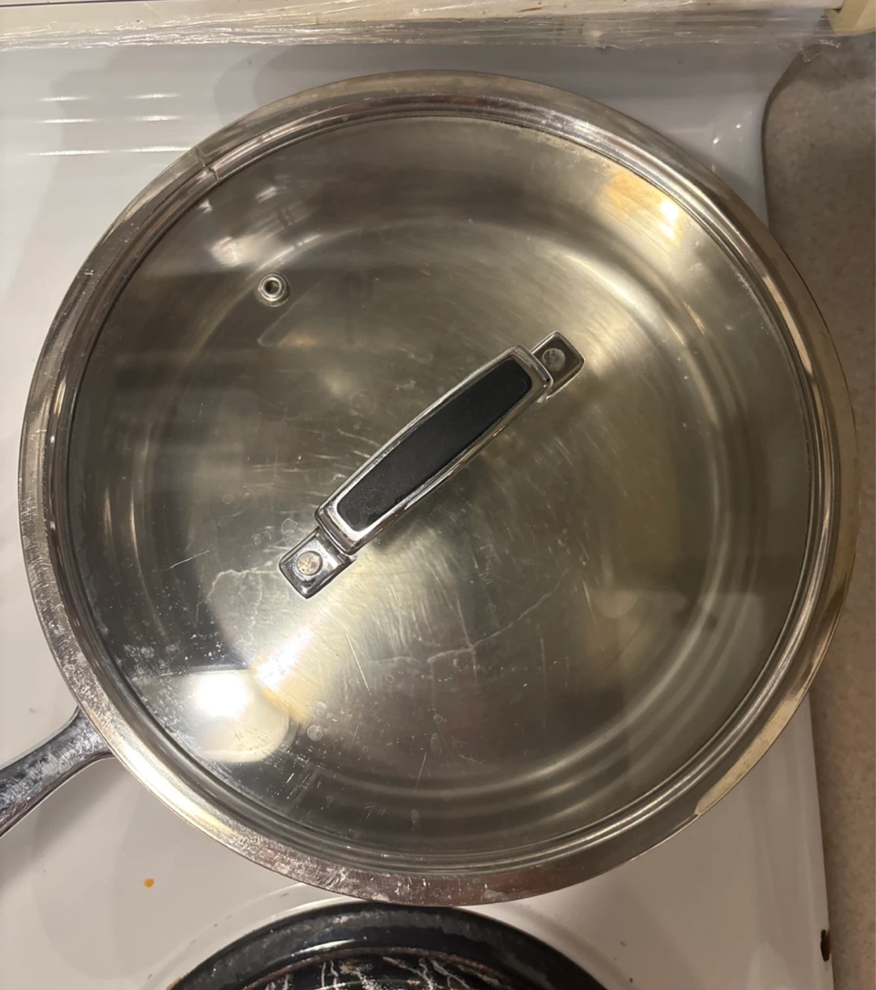 Pure Stainless Steel Pot with Lid - photo 3