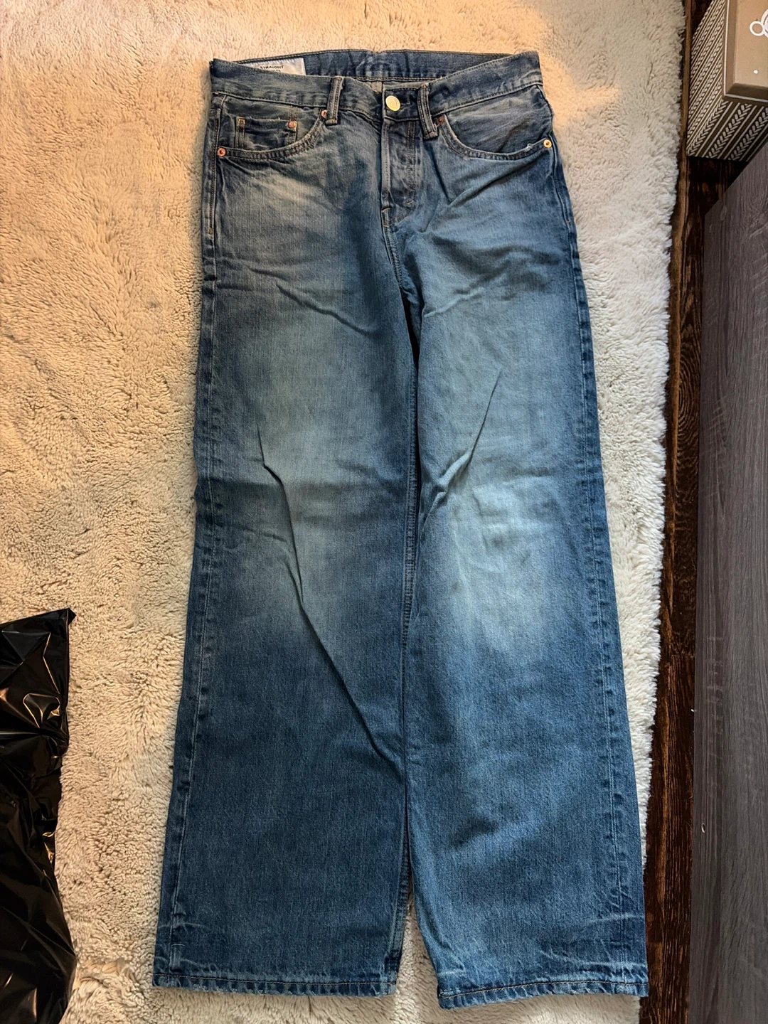 H&M Straight Loose Fit Jeans 29/32