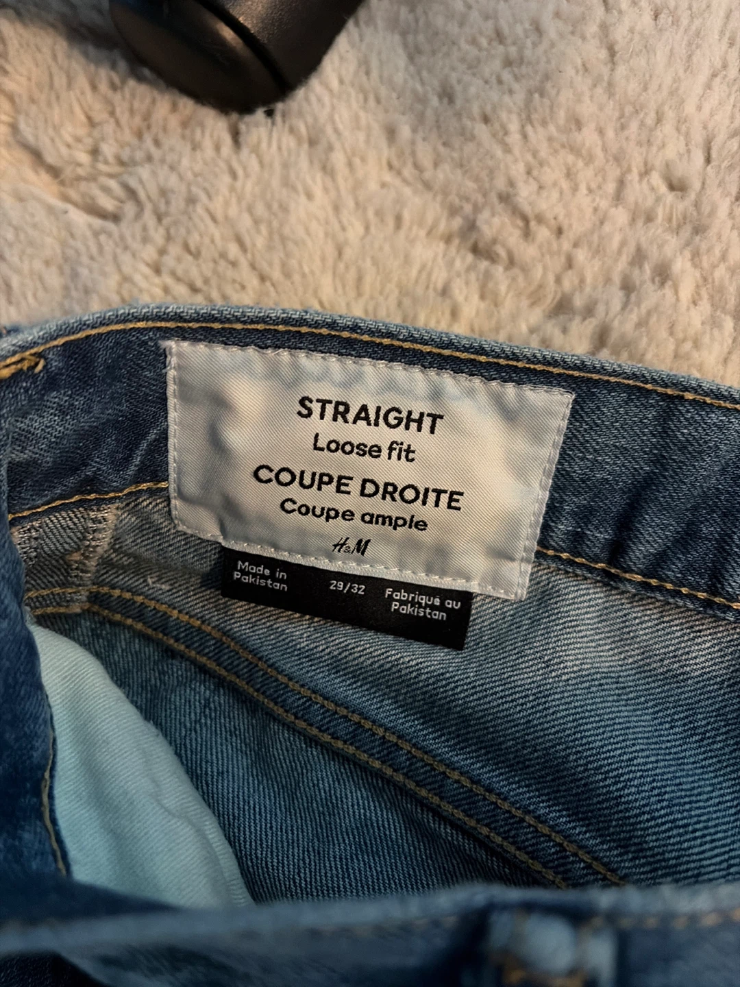 H&M Straight Loose Fit Jeans 29/32 - photo 3