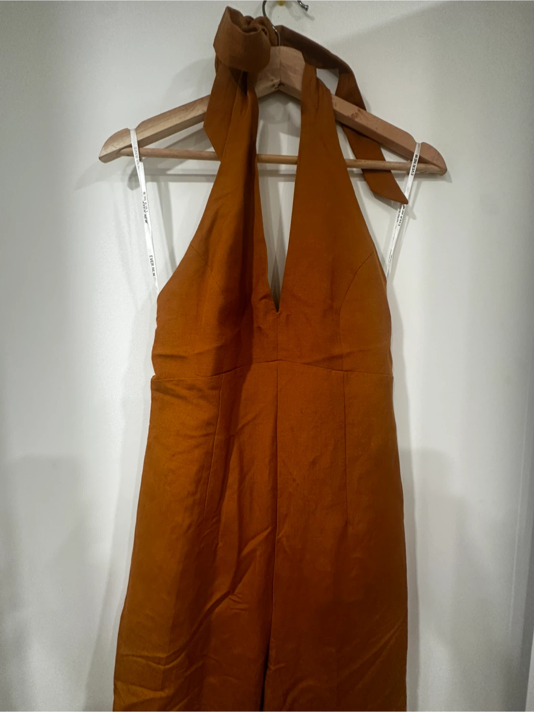 Ever New Quinn Halter Linen Jumpsuit — NWT - photo 3