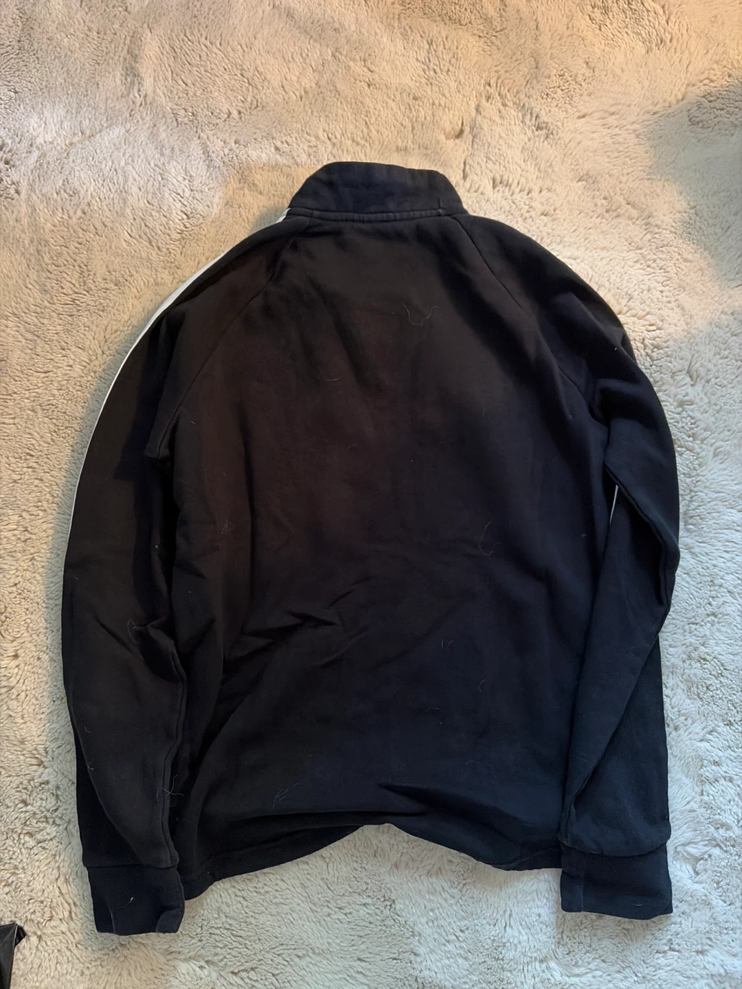Adidas Black 1/4 Zip Sweatshirt - photo 2