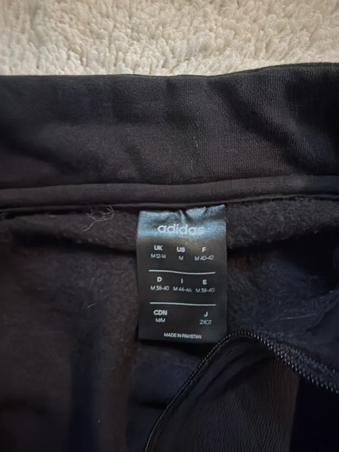 Adidas Black 1/4 Zip Sweatshirt - photo 3
