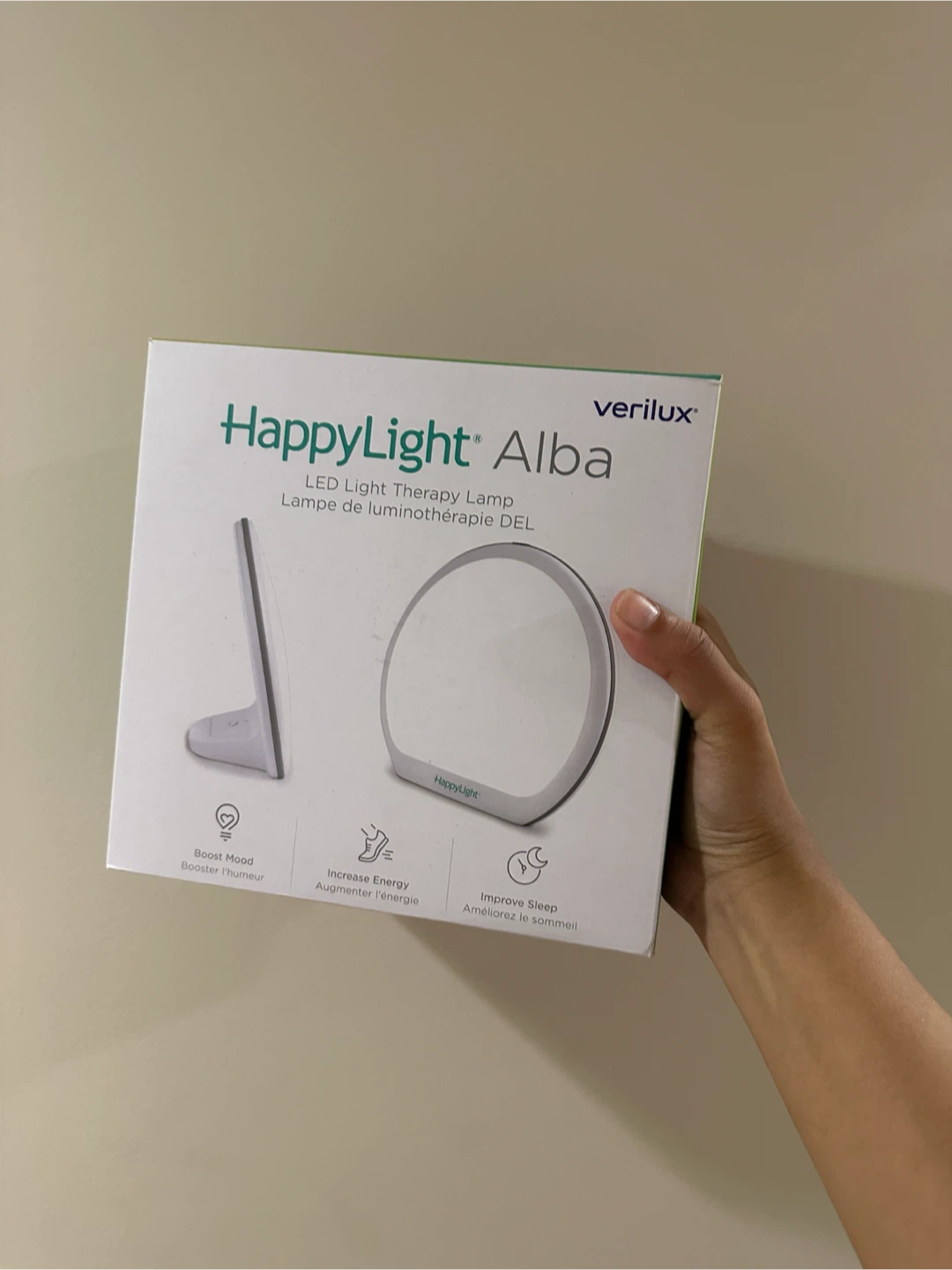 Verilux HappyLight Alba LED Light Therapy Lamp - photo 3