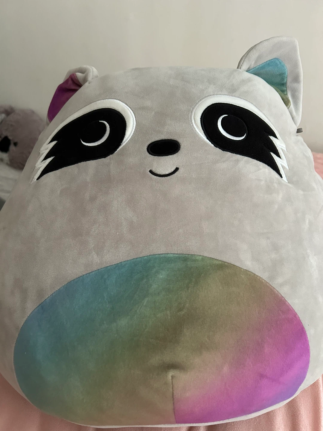 Plush Raccoon Pillow - photo 2