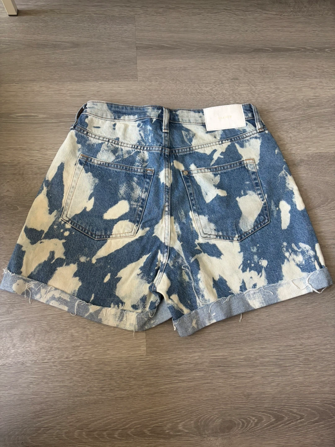 Bleached Mom Shorts Size 6 - photo 2