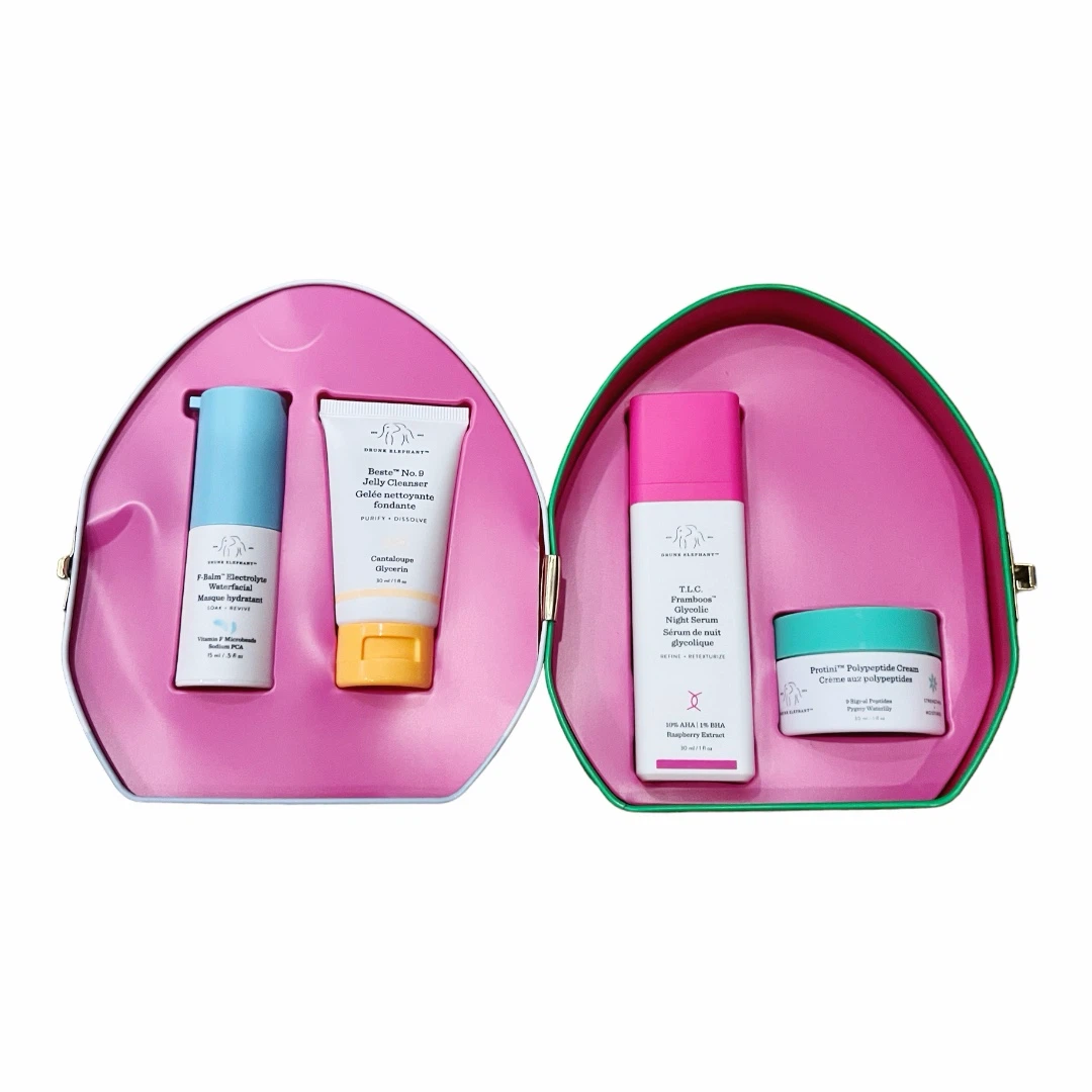 DRUNK ELEPHANT SAVING FACE SKIN KIT: THE REFINING ROUTINE - BNIB - photo 4