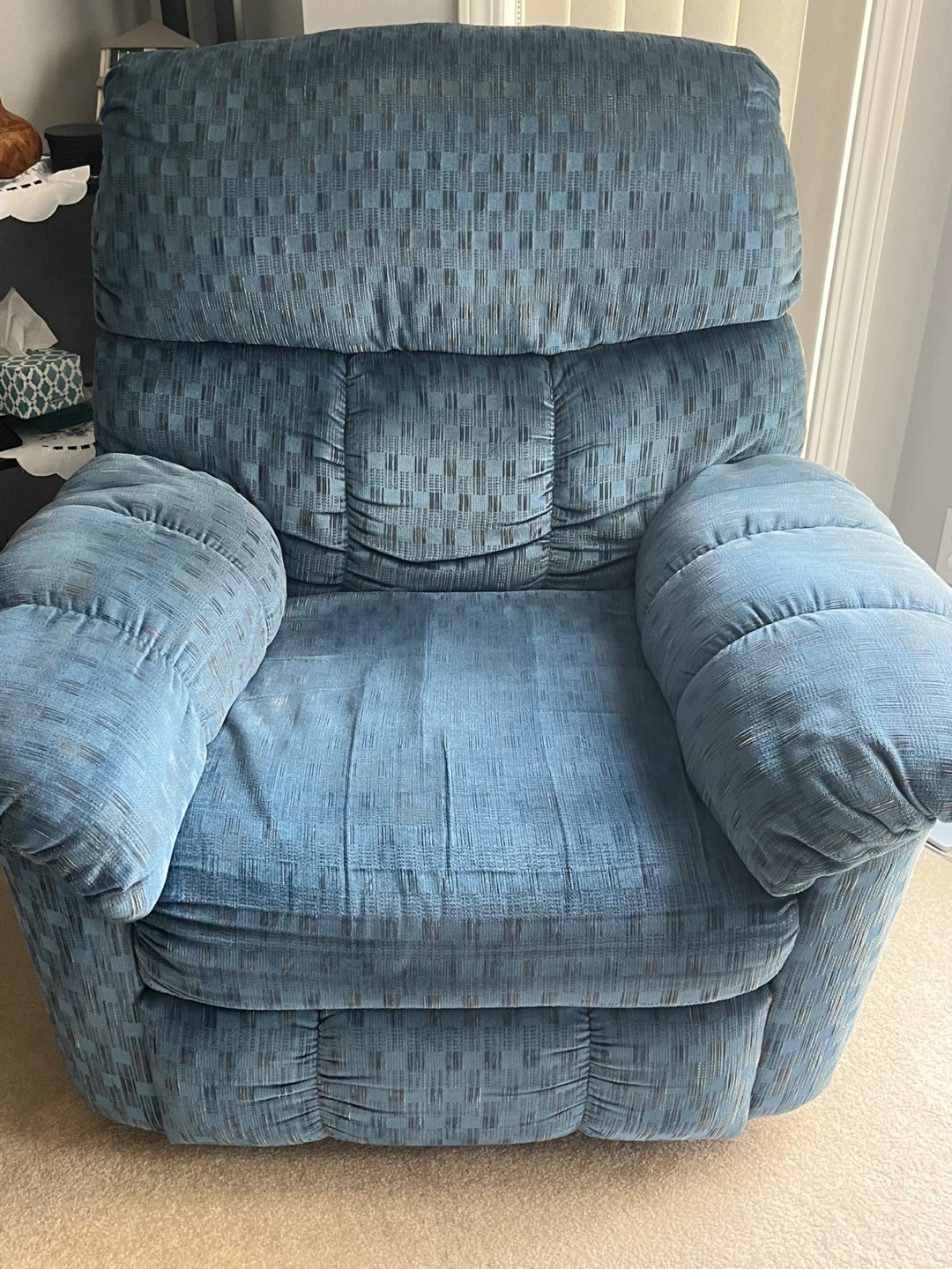 Blue Recliner Chair