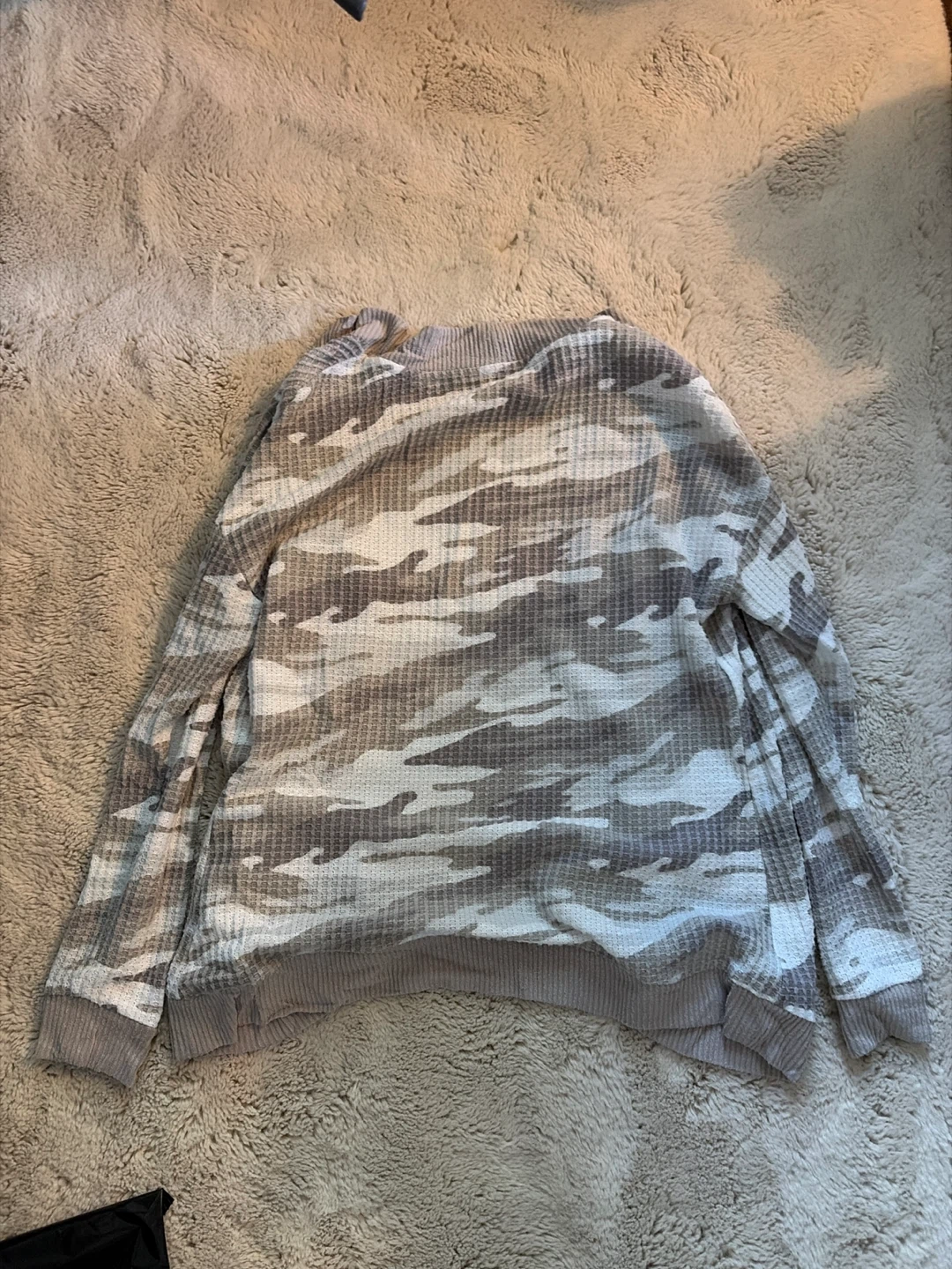 Ricki's Camo Waffle Knit Cardigan - photo 2