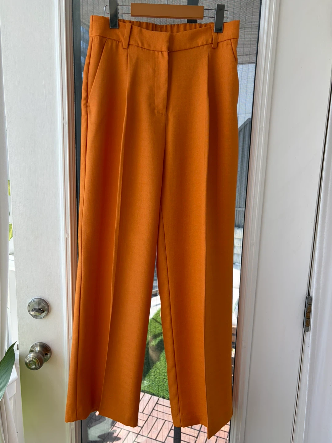 Orange Blazer and Pants Set - photo 4