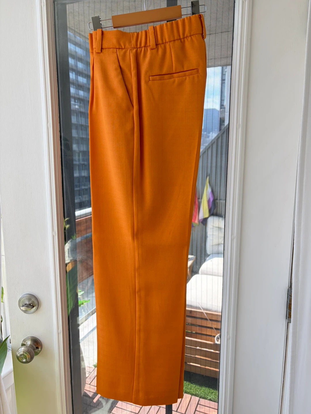 Orange Blazer and Pants Set - photo 5
