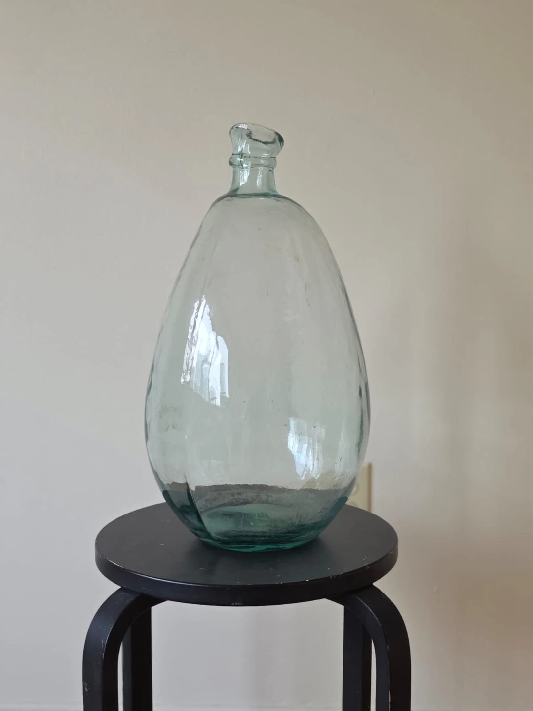 Large Glass Demijohn Bottle