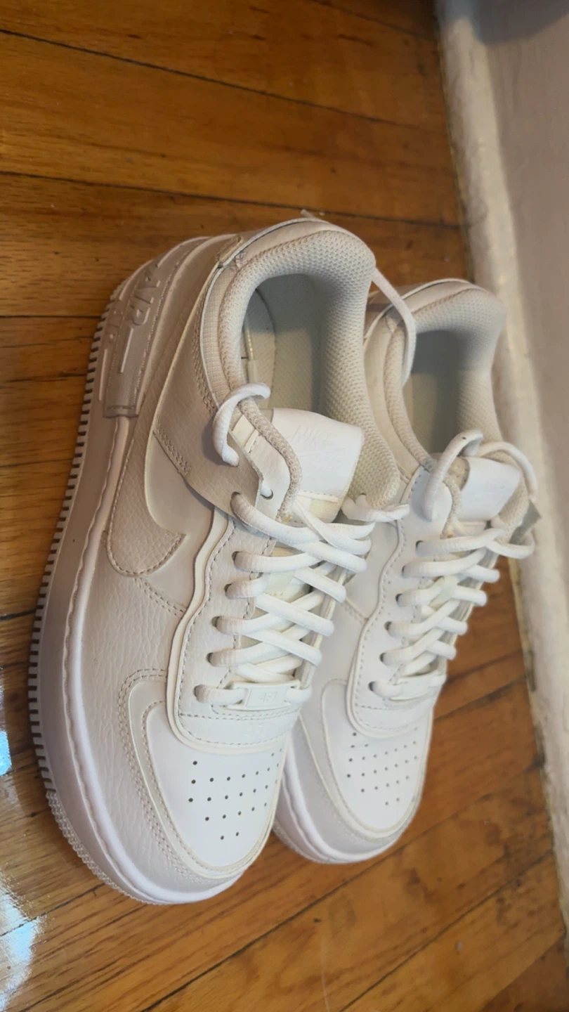 Nike Air Force 1 Shadow White Sneakers - photo 2