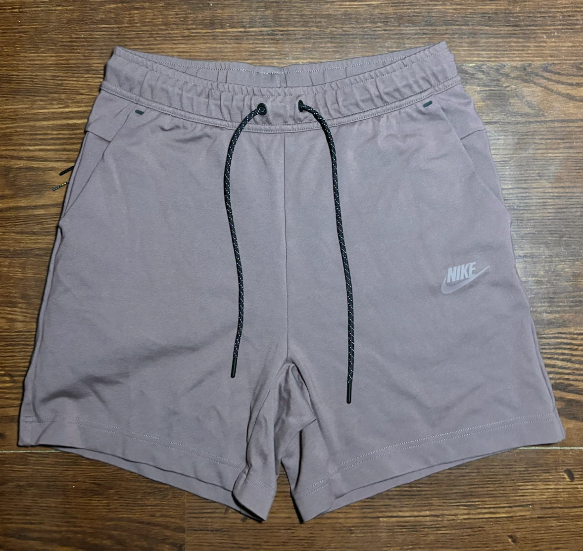 Nike Tech Fleece Shorts (Muted Taupe / Mauve) - Size Small - photo 2