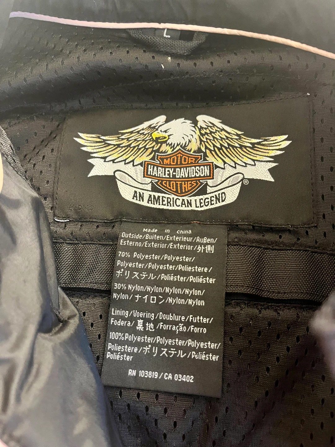 Rare Harley-Davidson Dark Angel Women's Riding Jacket - photo 3
