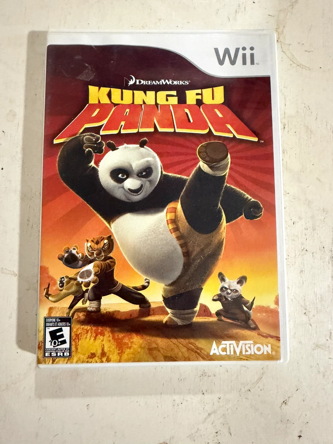 Kung Fu Panda (Nintendo Wii) - Case & Disc