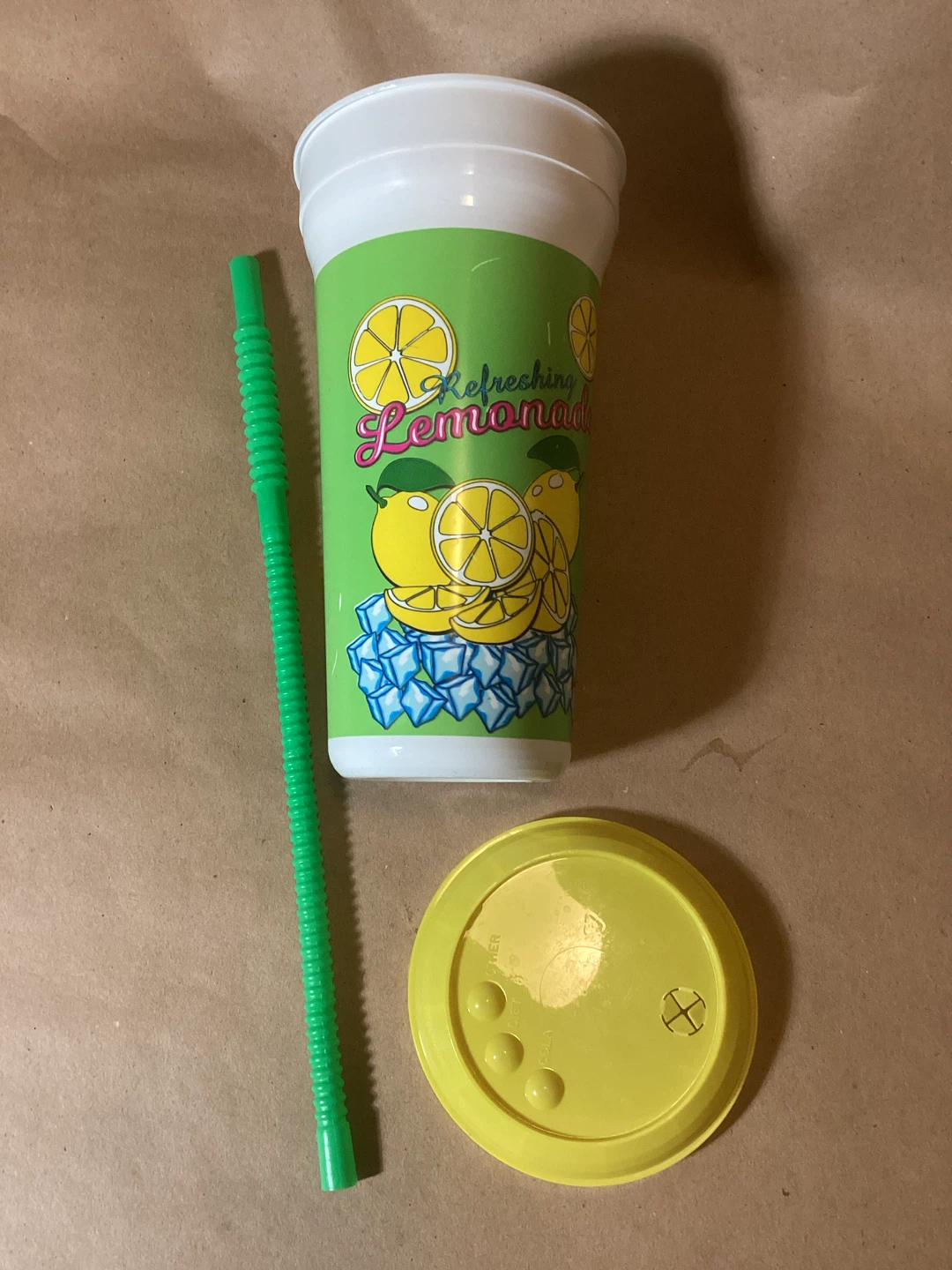 Collectable CNE Refreshing Lemonade Cup with Straw and Lid - photo 2