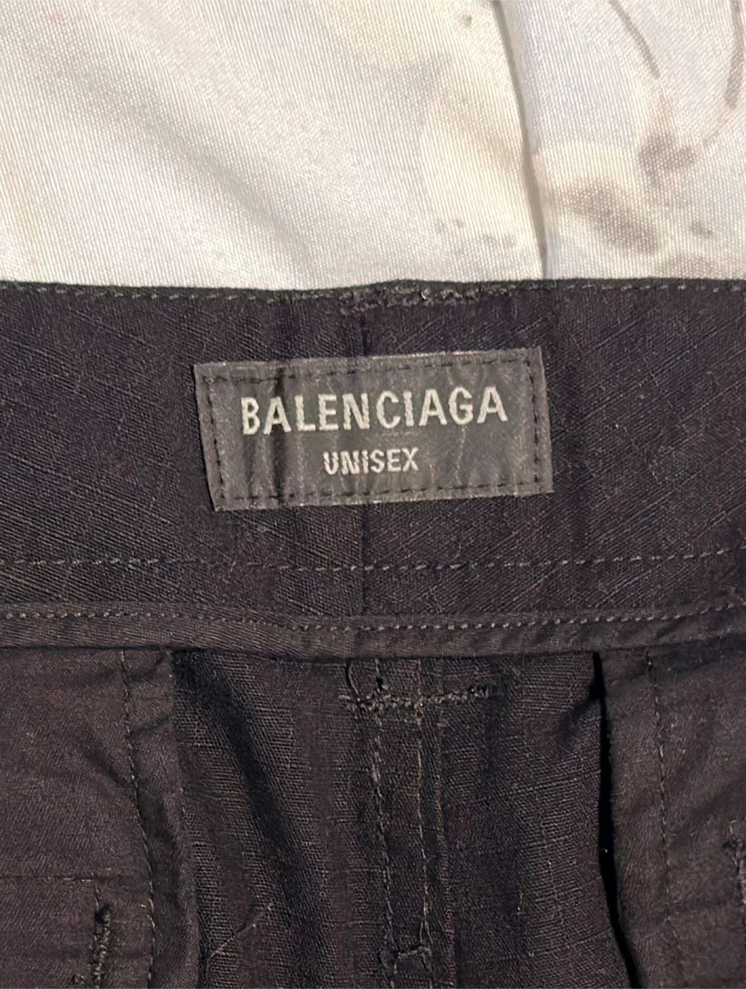 Balenciaga Black Canvas Combat Boots - photo 2