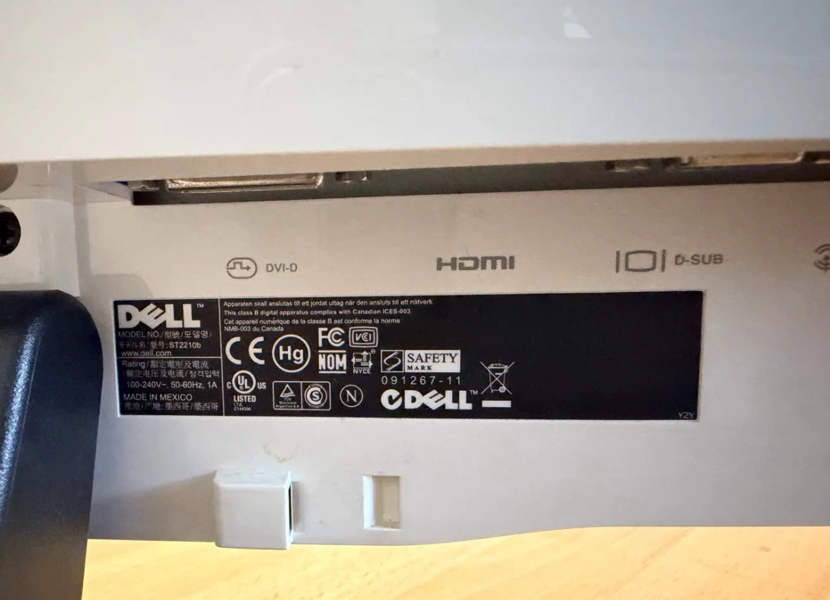 HDMI Dell 21.5" Computer Monitor - photo 5