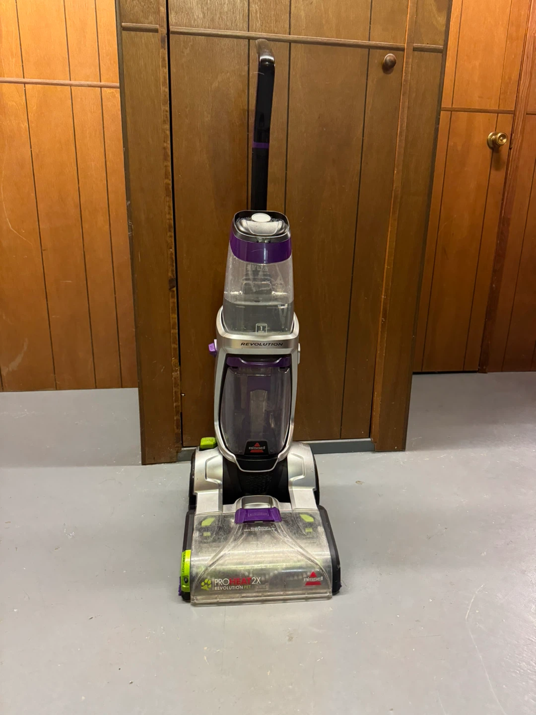 Bissell preheat 2x revolution pet pro plus carpet cleaner