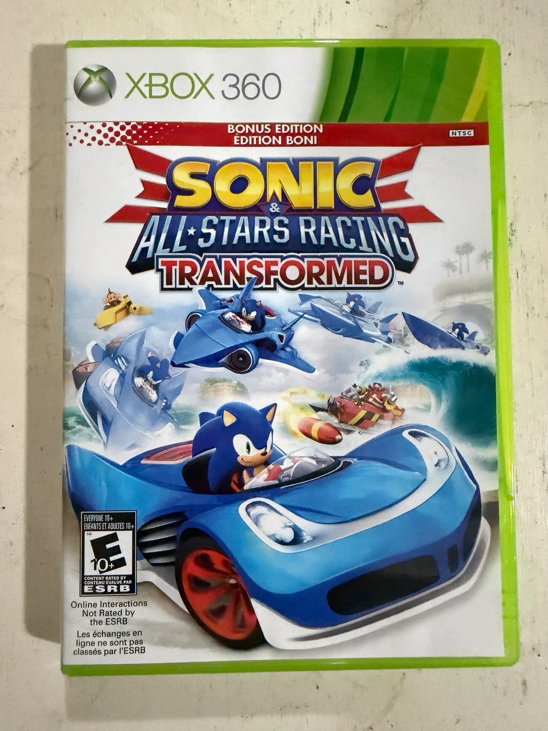 Sonic & All-Stars Racing Transformed Bonus Edition (Xbox 360)