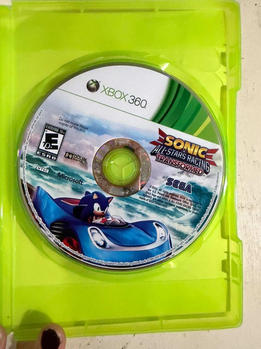 Sonic & All-Stars Racing Transformed Bonus Edition (Xbox 360) - photo 4