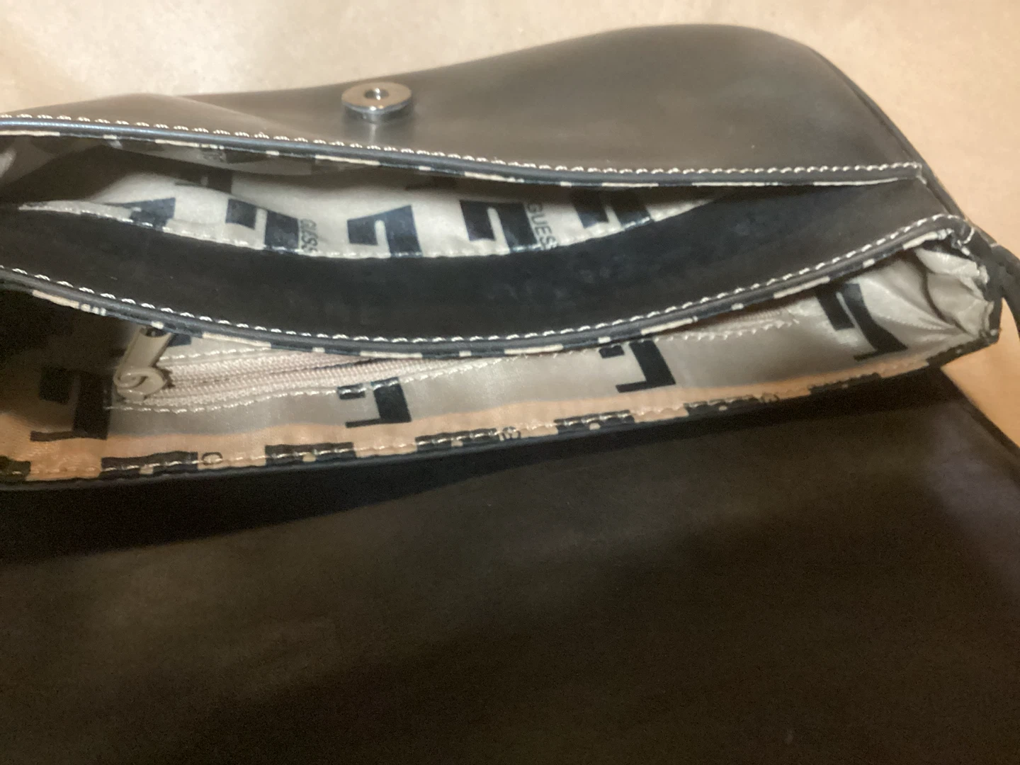 Vintage Black Guess Shoulder Bag - photo 3