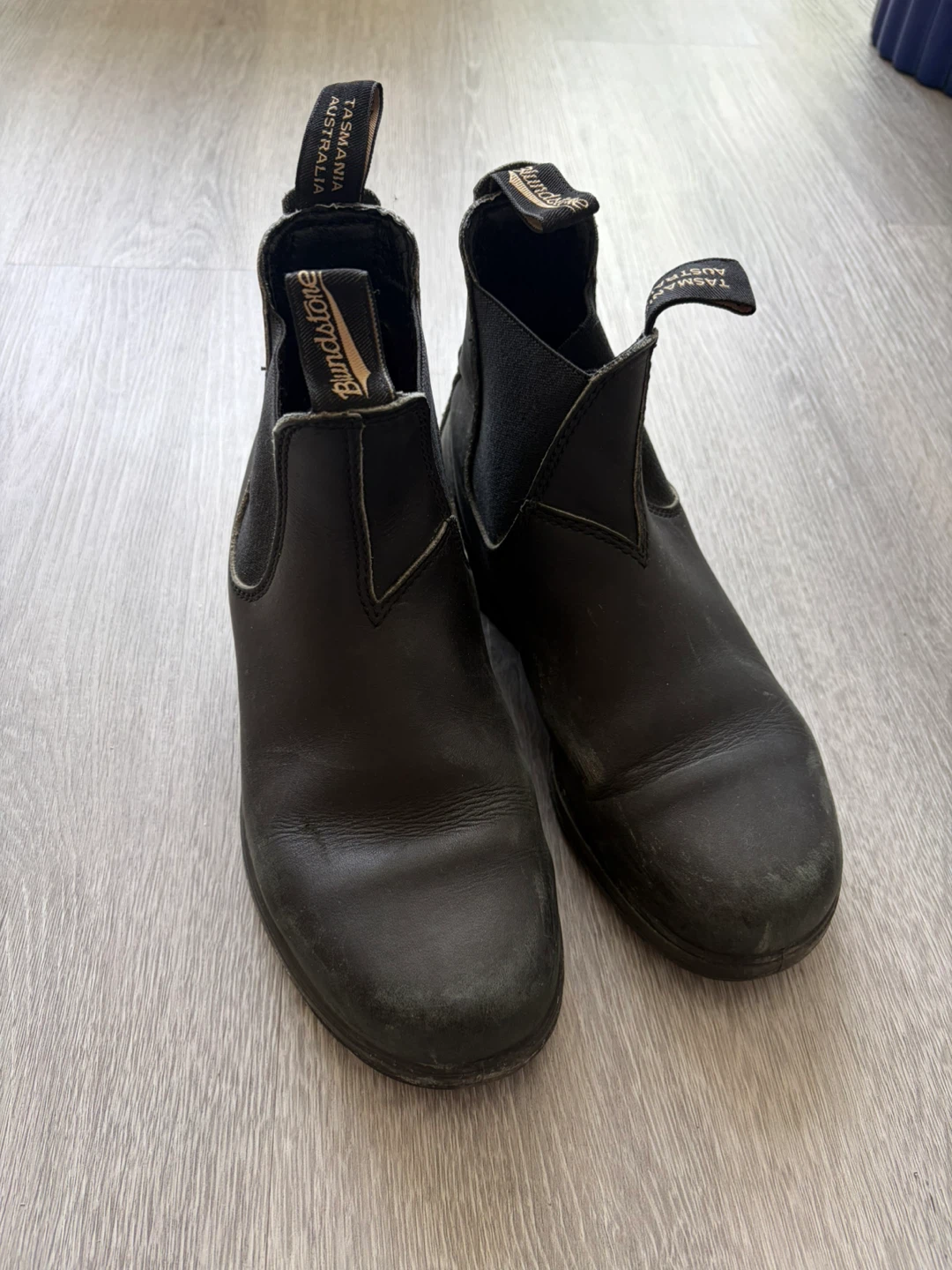 Blundstone Black Leather Chelsea Boots