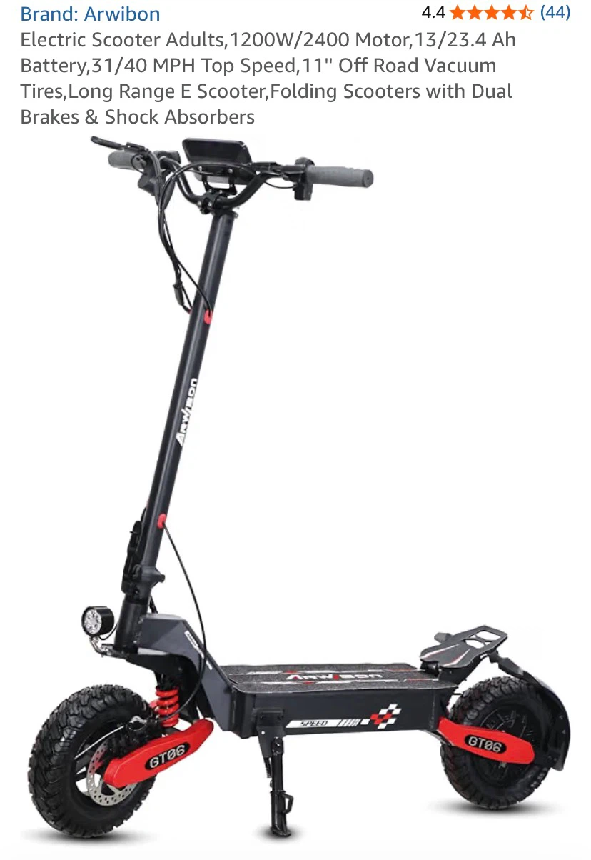 Off road E scooter - photo 3