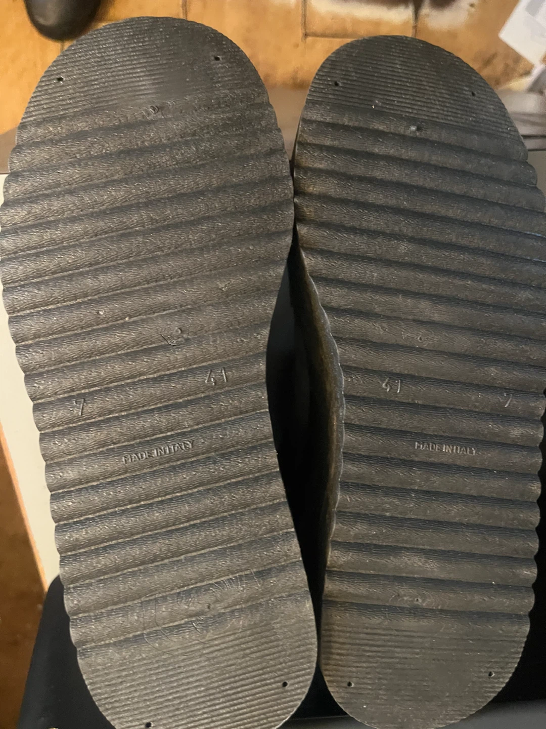 Morgan Grey Suede Platform Shoes - photo 4