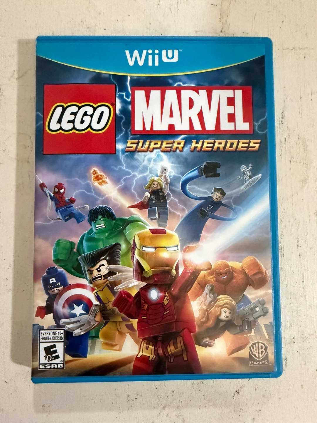 LEGO Marvel Super Heroes Wii U (Complete CIB + Bonus Disc)